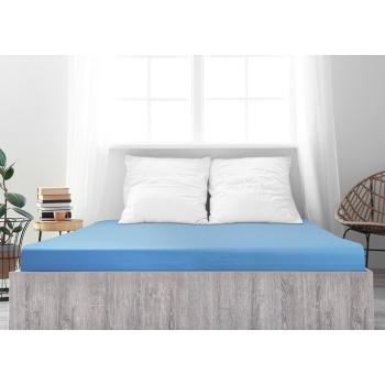 4Home jersey prestieradlo Ideál nebesky modrá, 180 x 200 cm