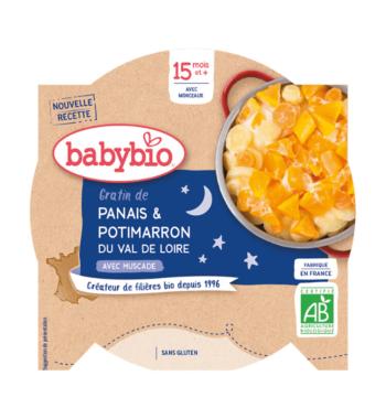 EXP: 18.12.2024 BABYBIO Večerní menu gratinovaný pastinák 260 g