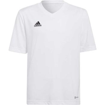 adidas ENTRADA 22 JERSEY Juniorský fotbalový dres, bílá, velikost