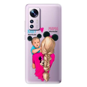 Odolné silikonové pouzdro iSaprio - Mama Mouse Blonde and Boy - Xiaomi 12 / 12X