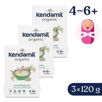 Kendamil BIO nemléčná rýžová kaše (3× 120 g) (8594200263072)