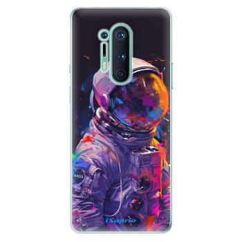 Odolné silikonové pouzdro iSaprio - Neon Astronaut - OnePlus 8 Pro