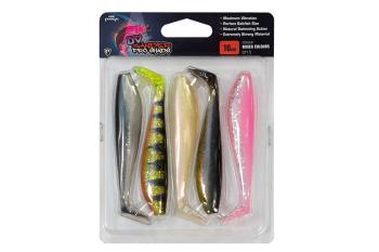 Fox Rage Gumová Nástraha Zander Pro Mixed UV Colour 5ks - 10cm