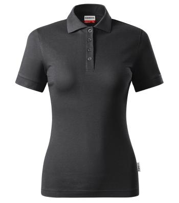 MALFINI Dámská polokošile Resist Heavy Polo - Ebony gray | S