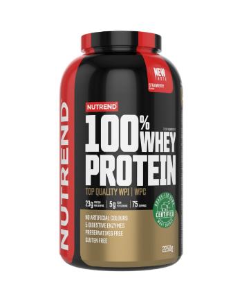 Nutrend 100% Whey Protein jahoda 2250 g