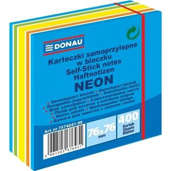 DONAU 76 x 76 mm, 400 lístků, mix barev č. 3 (7574041-99)