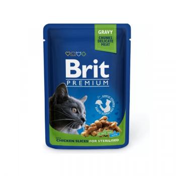 Kapsička Brit Premium Sterilised Chicken 100g