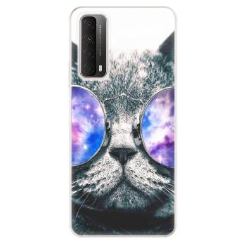 Odolné silikonové pouzdro iSaprio - Galaxy Cat - Huawei P Smart 2021