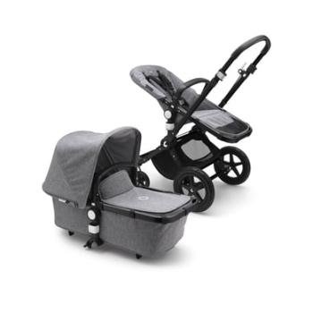 bugaboo Kombinovaný kočárek Cameleon 3 Plus Complete Black /Grey Melange