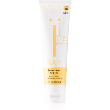 Naif Baby & Kids Sunscreen SPF 30 dětský krém na opalování SPF 30 100 ml