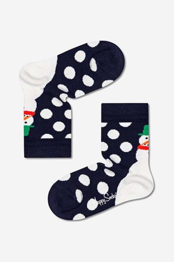 Dětské ponožky Happy Socks červená barva