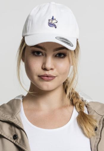 Mr. Tee Unicorn Dad Cap white - UNI