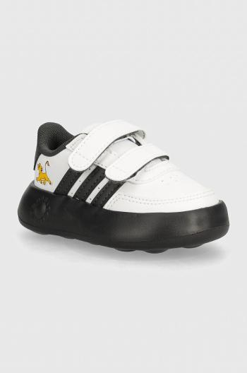 Dětské sneakers boty adidas BREAKNET LionKing CF x Disney bílá barva, IF1755