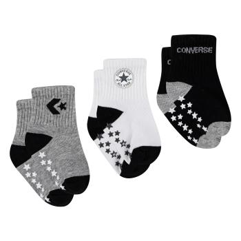 Converse CONVERSE LOGO INFANT TODDLER NO SLIP QUARTER 3 PK 6-12M