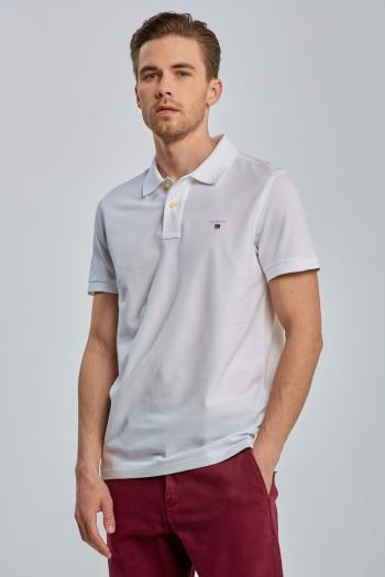 POLOKOŠILE GANT ORIGINAL PIQUE SS RUGGER WHITE