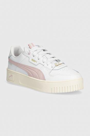 Sneakers boty Puma Carina Street Lux bílá barva, 397487