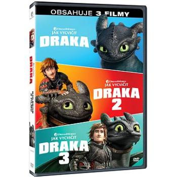 Jak vycvičit draka kolekce 1.-3. (3DVD) - DVD (U00192)