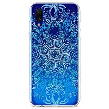 TopQ Xiaomi Redmi Note 7 silikon Blue Mandala 63885 (Sun-63885)