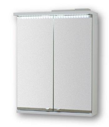 OLSEN SPA - Vrchný zrkadlová skrinka NICE s LED osvetlením - Rozmery skriniek - 80 × 64 × 15 cm OLNNIC80