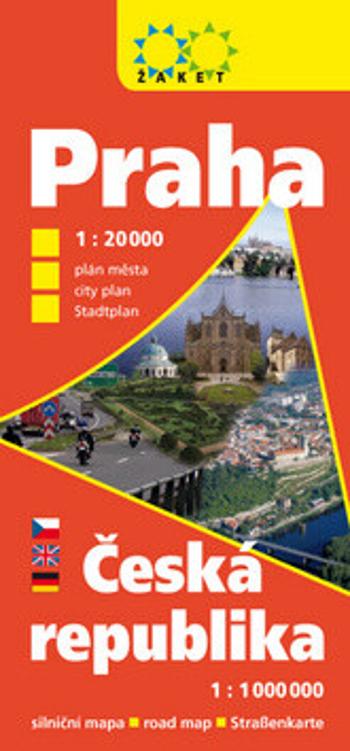 Praha 1:20 000 + Česká republika 1:1 000 000