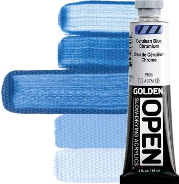 Golden Artist Colors Open Akrylová barva Cerulean Blue, Chromium 59 ml 1 ks