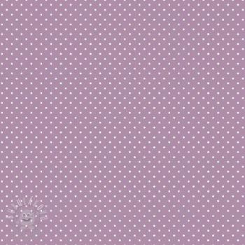 Bavlněná látka Petit dots lilac