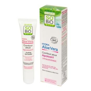 Krém kolem očí zklidňující  Aloe Vera 15 ml BIO   SO’BiO étic