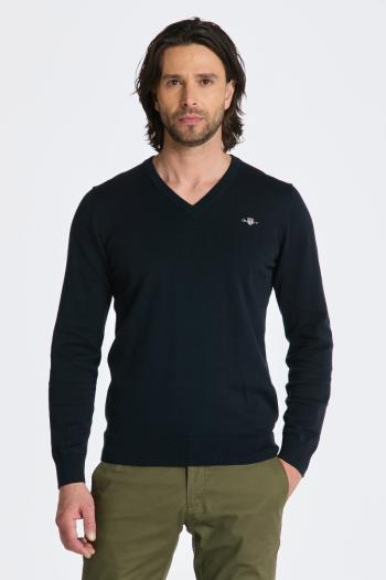 PULÓVER GANT CLASSIC COTTON V-NECK EVENING BLUE