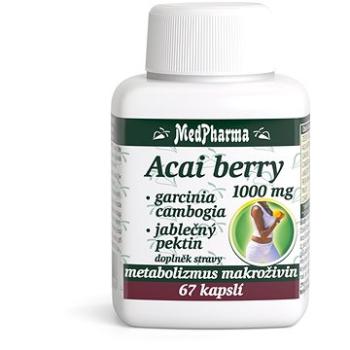 MedPharma Acai berry 1000 mg + Garcinia - 67  kapslí (8594045475296)