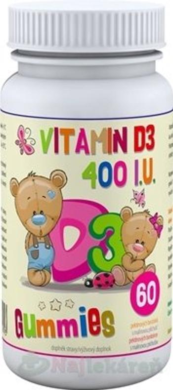 D3 Gummies 60 pektinových bonbónů