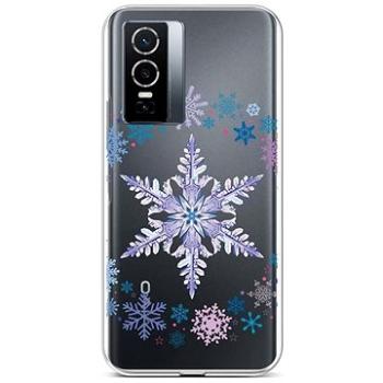 TopQ Kryt Vivo Y76 5G silikon Snowflake 72433 (Sun-72433)