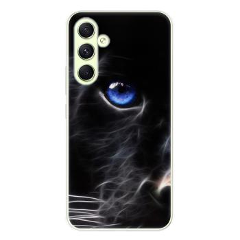 Odolné silikonové pouzdro iSaprio - Black Puma - Samsung Galaxy A54 5G