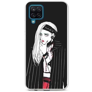 TopQ Samsung A12 silikon Dark Girl 57727 (Sun-57727)