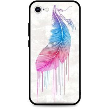 TopQ Kryt LUXURY iPhone SE 2022 pevný Feather 74112 (Sun-74112)