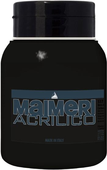 Maimeri Acrilico Akrylová barva Carbon Black 537 1000 ml 1 ks