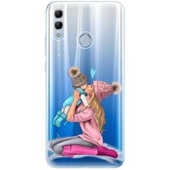 iSaprio Kissing Mom - Blond and Boy pro Honor 10 Lite (kmbloboy-TPU-Hon10lite)