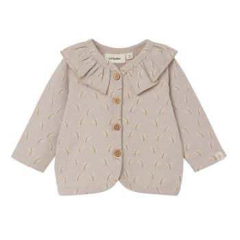 Svetr Lil'Atelier Sweat Cardigan Nbfsage Mushroom