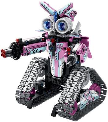 RC modell Teddies Robot RC összerakható 2,4 GHz rózsaszín