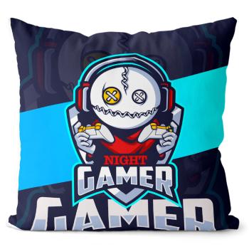 Polštář Night gamer (Velikost: 55 x 55 cm)