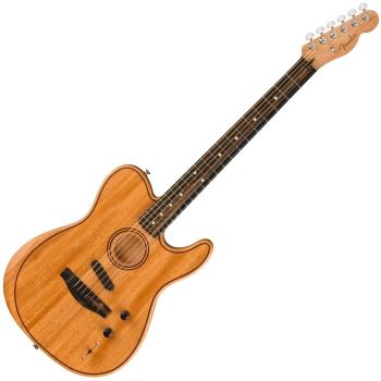 Fender American Acoustasonic Telecaster All-Mahogany Natural Elektroakustická kytara