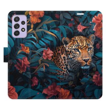 Flipové pouzdro iSaprio - Flower Jaguar 02 - Samsung Galaxy A52 / A52 5G / A52s