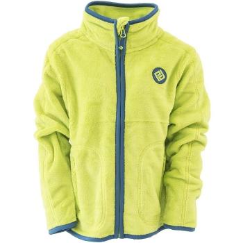 Pidilidi FULL ZIP TOP Chlapecká mikina, reflexní neon, velikost