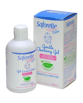 Saforelle Bébé jemný čistící gel 250 ml