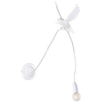 Nástěnná lampa SPARROW LANDING Seletti 100 cm bílá