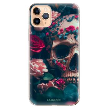 Odolné silikonové pouzdro iSaprio - Skull in Roses - iPhone 11 Pro Max