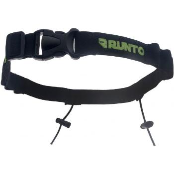 Runto RUNNINGBELT Běžecký opasek, černá, velikost