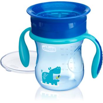 Chicco Perfect 360 tréninkový hrnek s držadly 12m+ Blue 200 ml