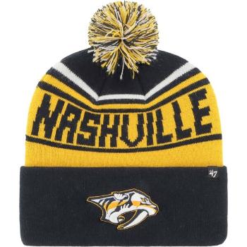 47 NHL NASHVILLE PREDATORS STYLUS CUFF KNIT Zimní čepice, tmavě modrá, velikost