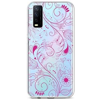 TopQ Vivo Y20s silikon Pink Ornament 66973 (Sun-66973)