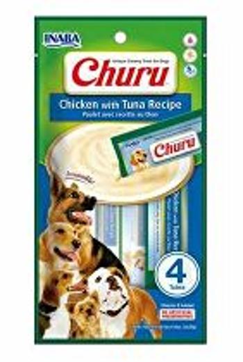 Churu Dog Kuracie mäso s tuniakom 4x14g